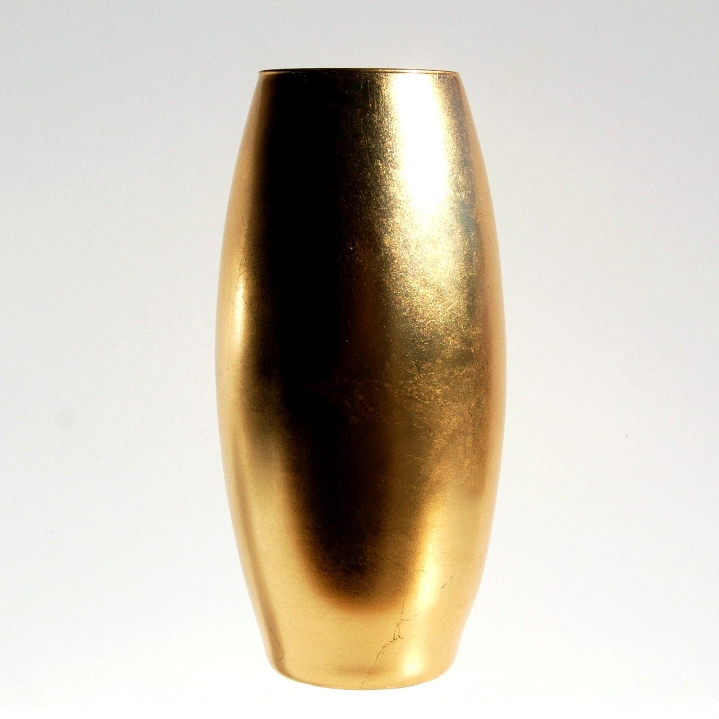 GILT 10” Gold Gilded Flower Vase – Handcrafted & Elegant Design - Purekind Living
