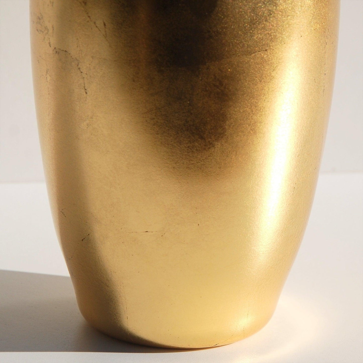 GILT 10” Gold Gilded Flower Vase – Handcrafted & Elegant Design - Purekind Living