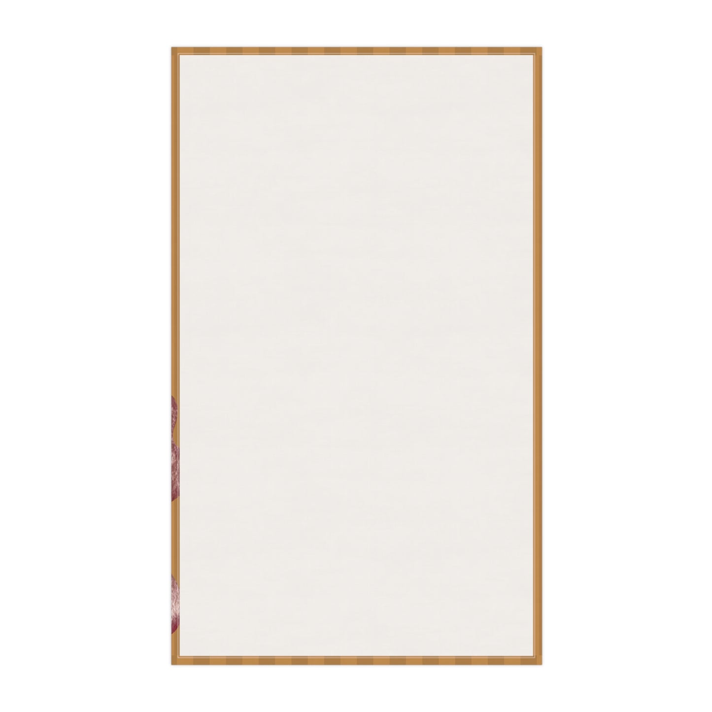 Ochre Flower Tea Towel