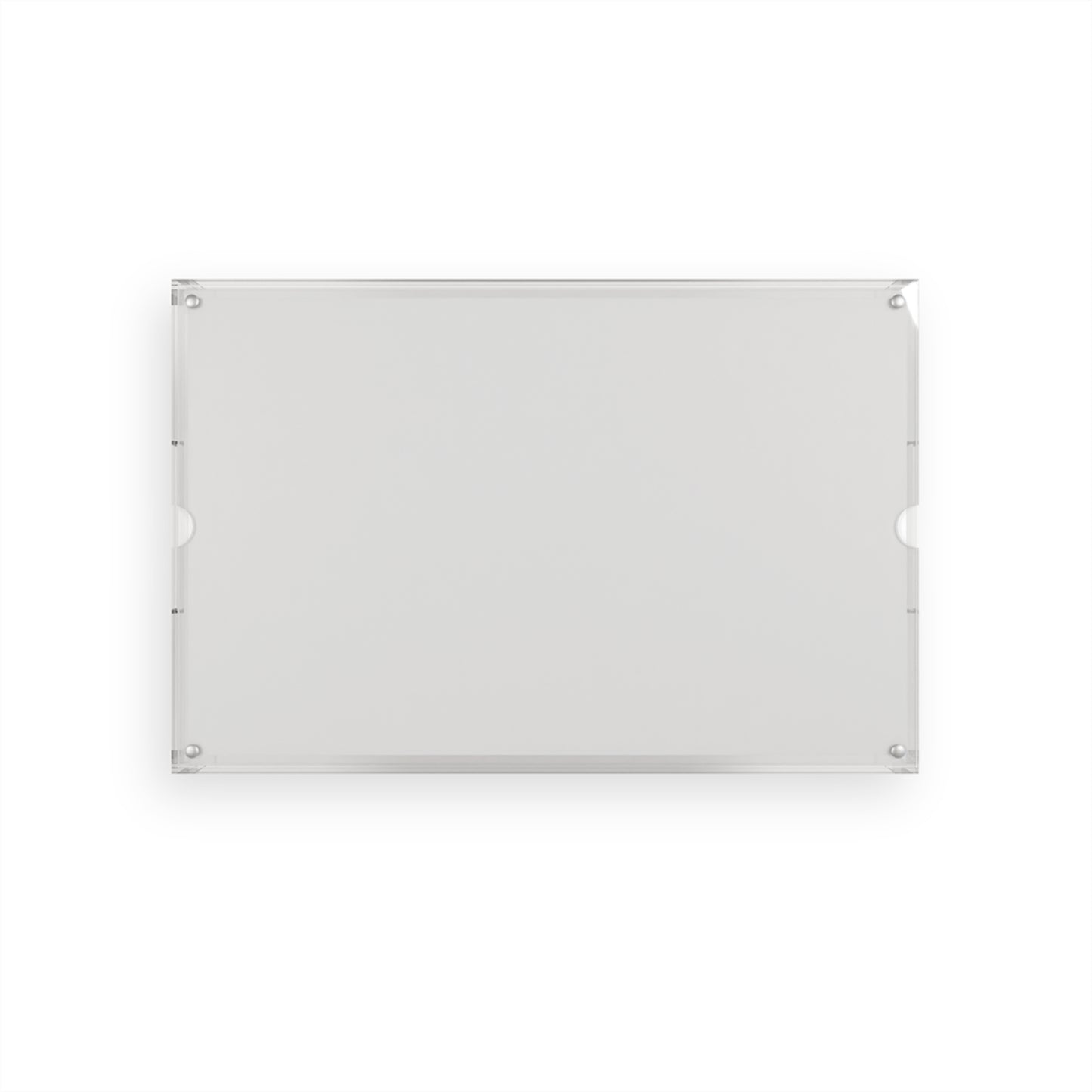 Personalized Acrylic Serving Tray – Zebra Print with Monogram - PUREKIND