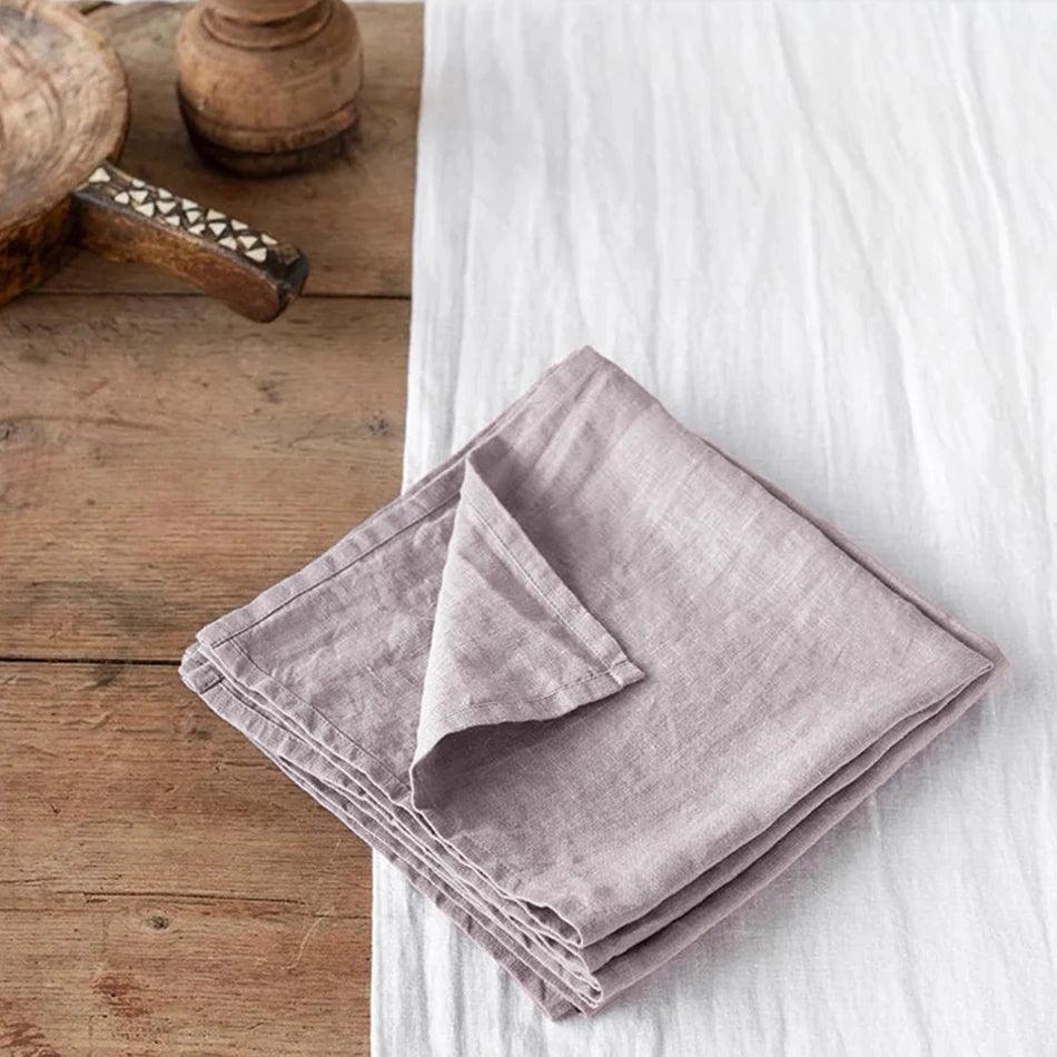 Luxury Handmade Linen Napkins – Set of 4, 100% Pure Linen - Purekind Living