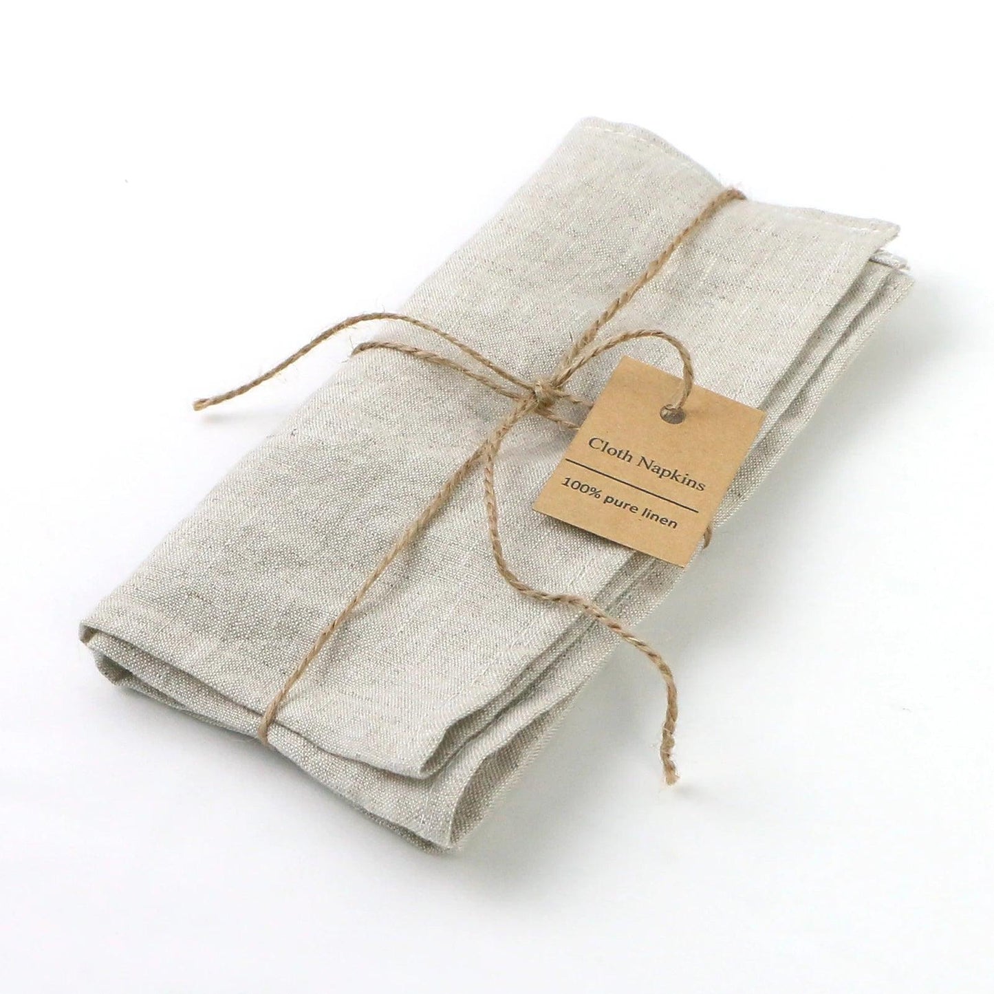 Luxury Handmade Linen Napkins – Set of 4, 100% Pure Linen - Purekind Living