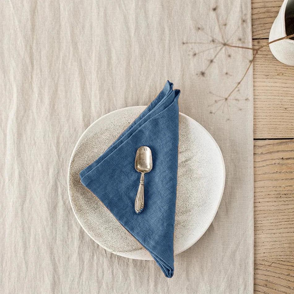 Luxury Handmade Linen Napkins – Set of 4, 100% Pure Linen - Purekind Living