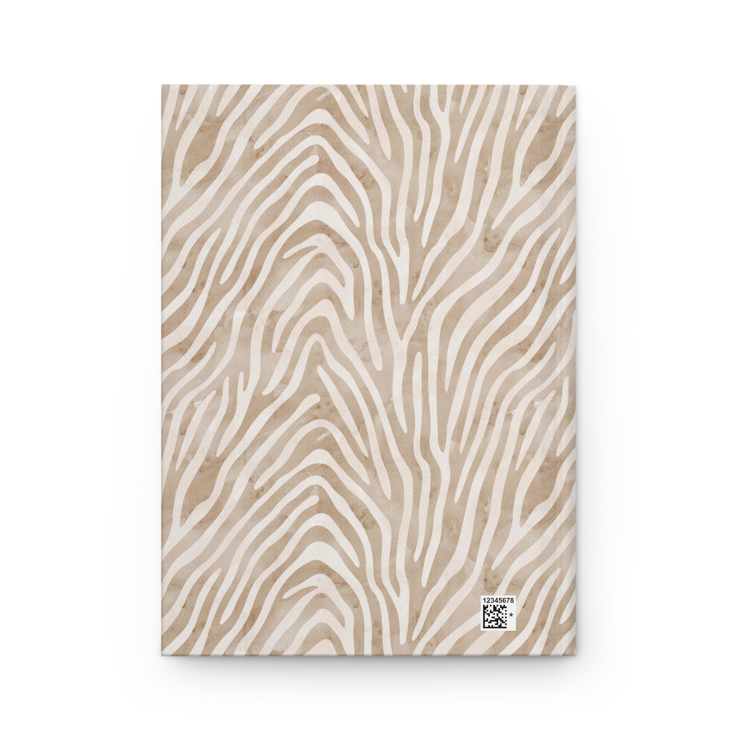 Neutral Zebra Print Notebook – Modern Aesthetic Journal - PUREKIND