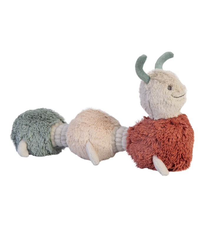 Caterpillar Poppy Soft Plush Stuffed Animal – 10.25 Inches – Earthy Colors