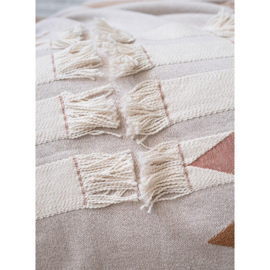 Boho Cotton Sofa Throw Blanket – Oeko-Tex Certified, Lightweight & Breathable - Purekind Living