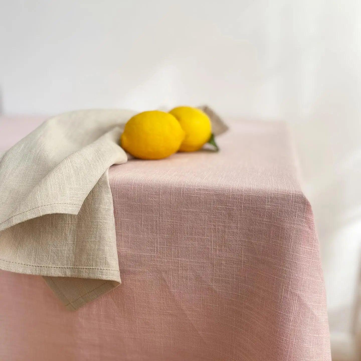Luxury Handmade Linen Napkins – Set of 4, 100% Pure Linen - Purekind Living