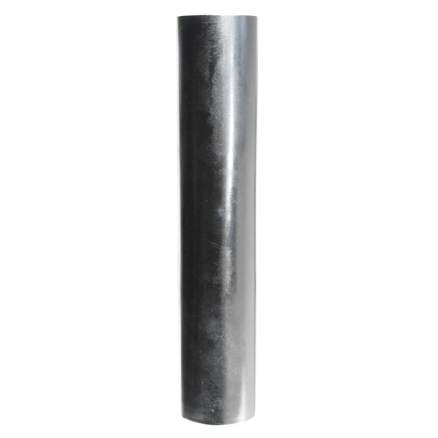 GILT 20" Silver Gilded Cylinder Vase – Handcrafted Decorative Accent - Purekind Living