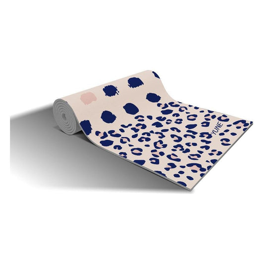 Polka Dot Eco-Friendly Yoga Mat – Chic Non-Slip Surface - Purekind Living