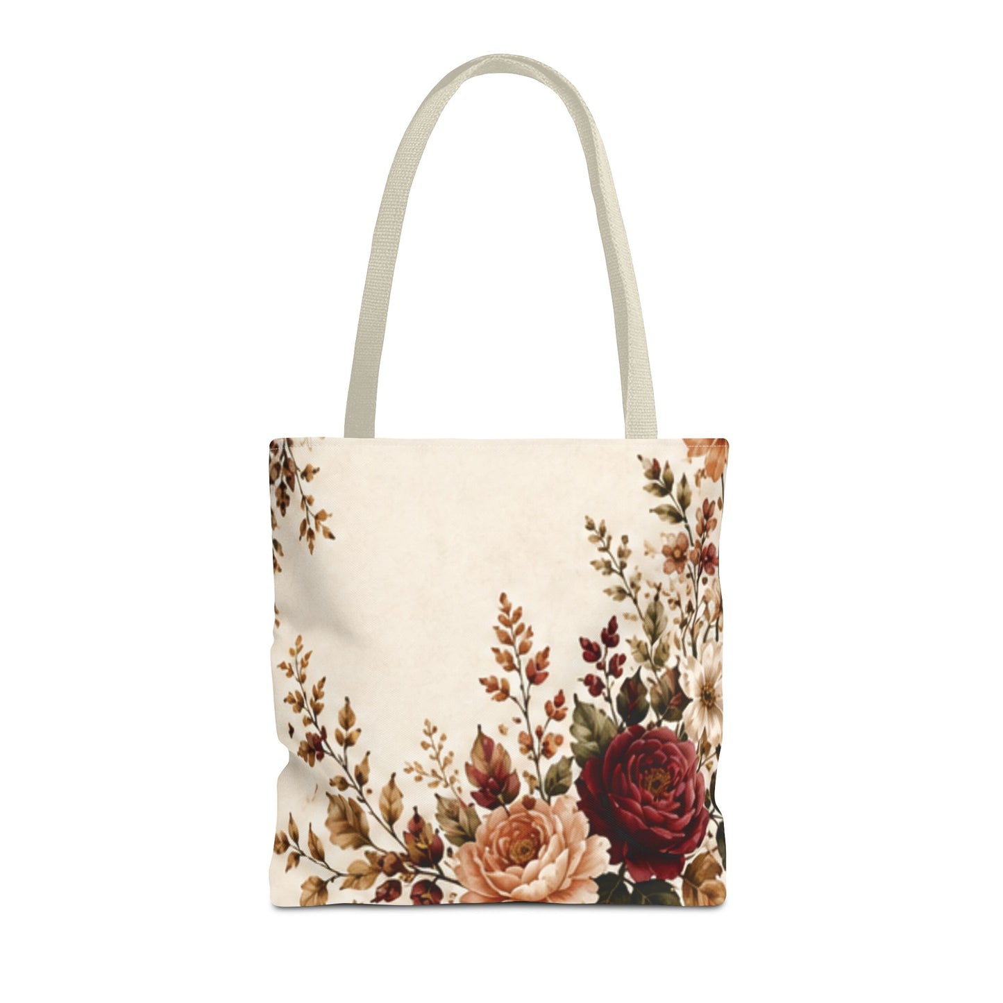 Fall Floral Garden Tote Bag