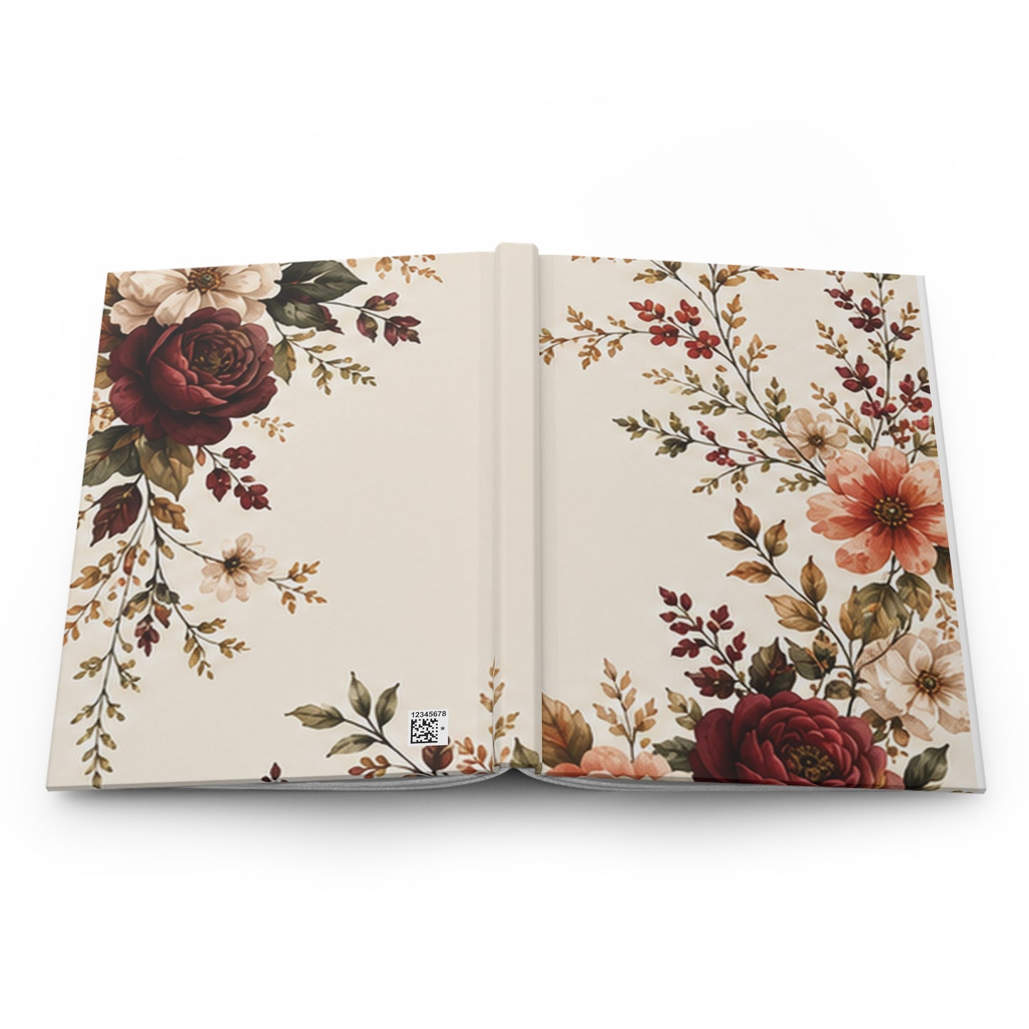 Fall Floral Garden Notebook