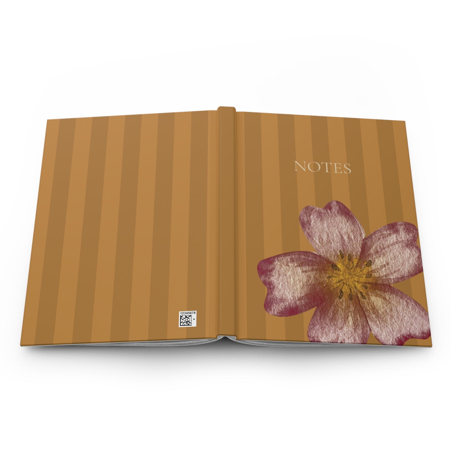 Ochre Flower Notebook