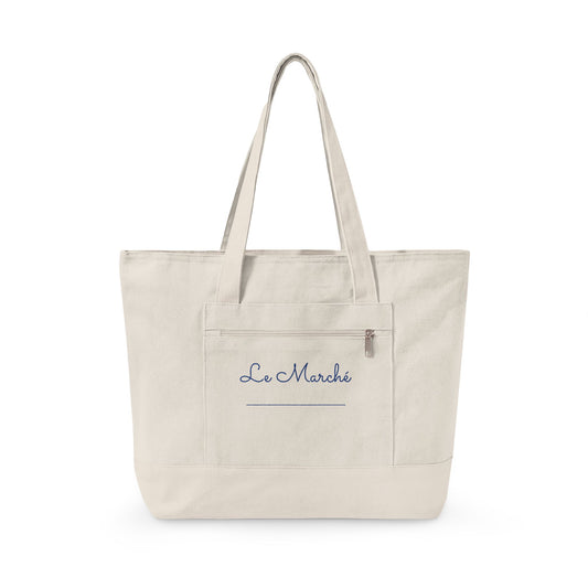 Le Marché Canvas Tote Bag - PUREKIND