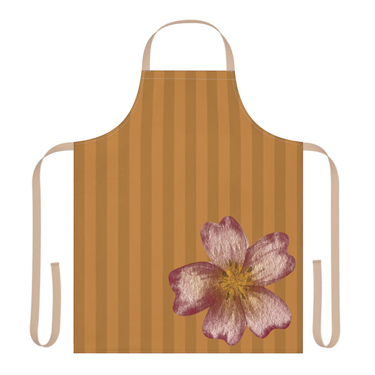 Ochre Flower Apron