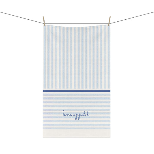 Bon Appétit Striped Tea Towel - PUREKIND