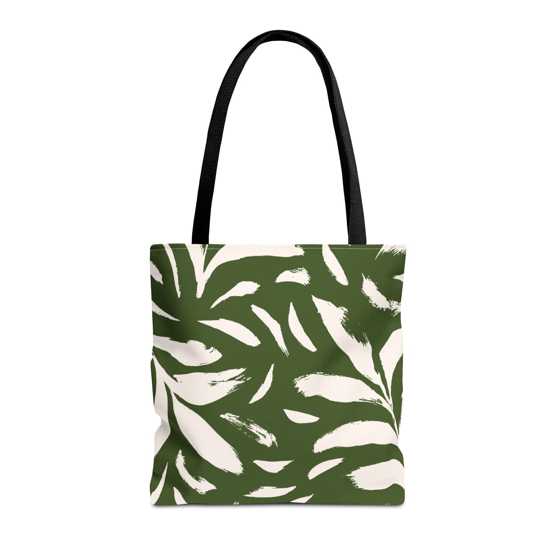 Brushstroke Tote Bag – Thyme & Cream - PUREKIND