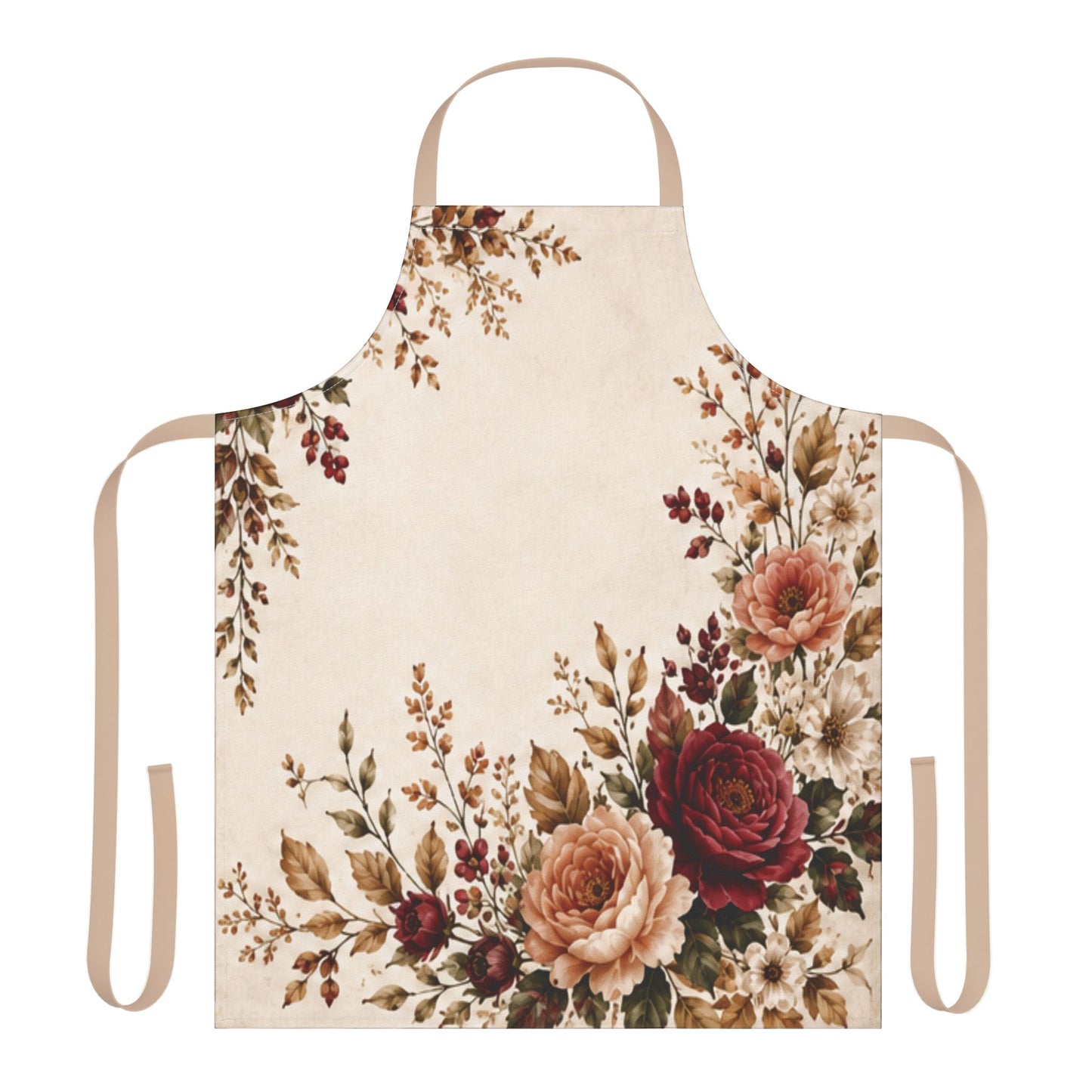 Fall Floral Garden Apron