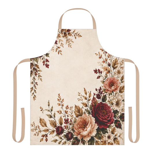 Fall Floral Garden Apron