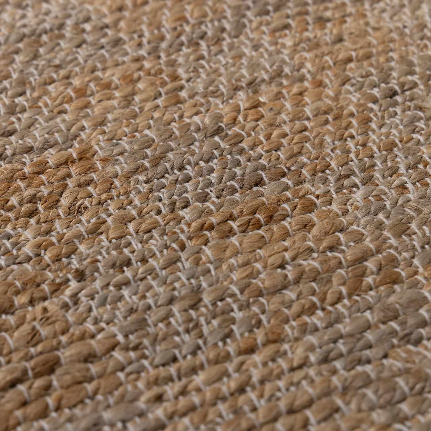 Close-up of a textured brown fabric surface