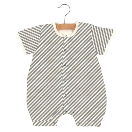Finley Stripe Bamboo Baby Romper – Soft Breathable Newcastle Mini Romper