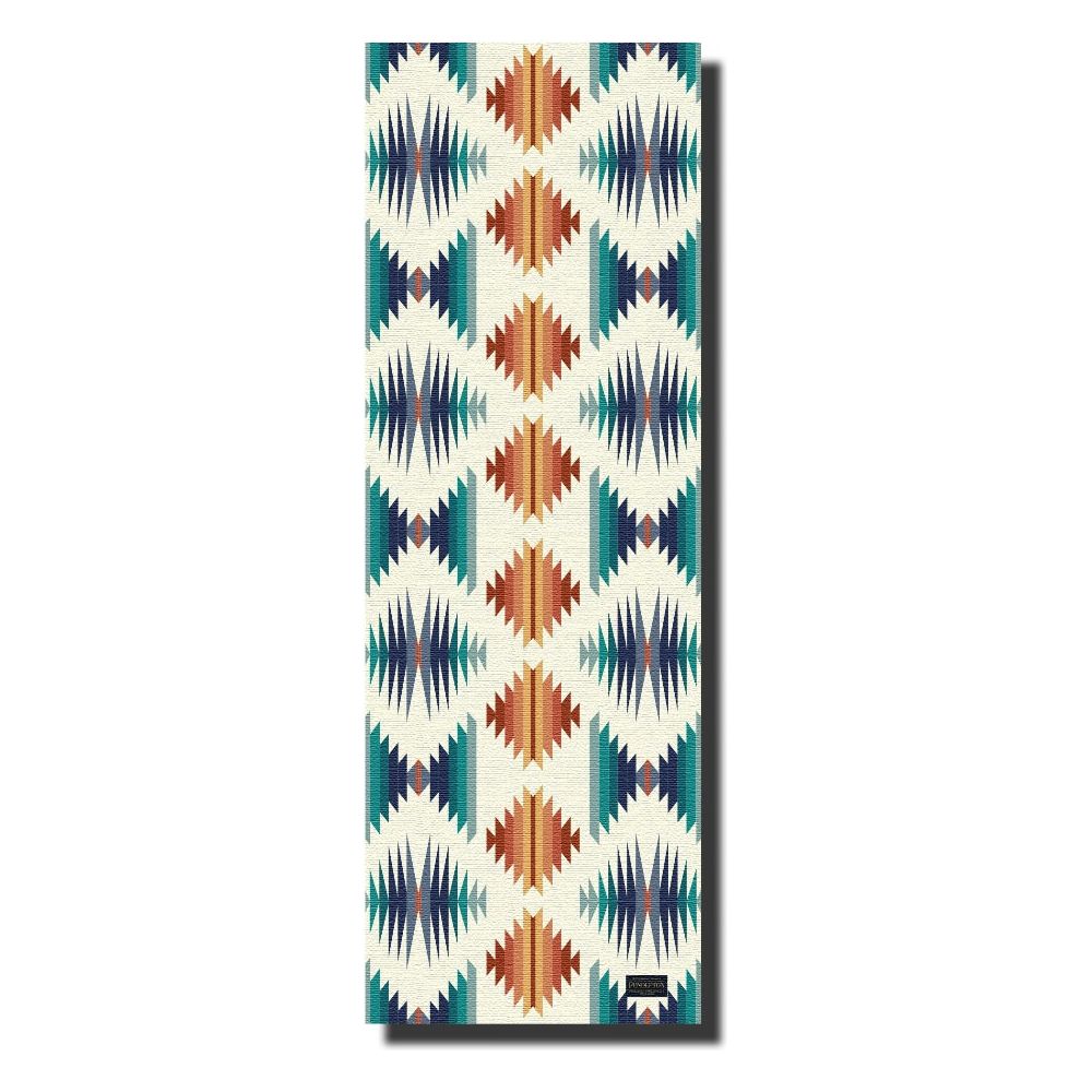 Pendleton x Yune Yoga Falcon Sunset Yoga Mat with eco-friendly, non-slip design and bold print.

