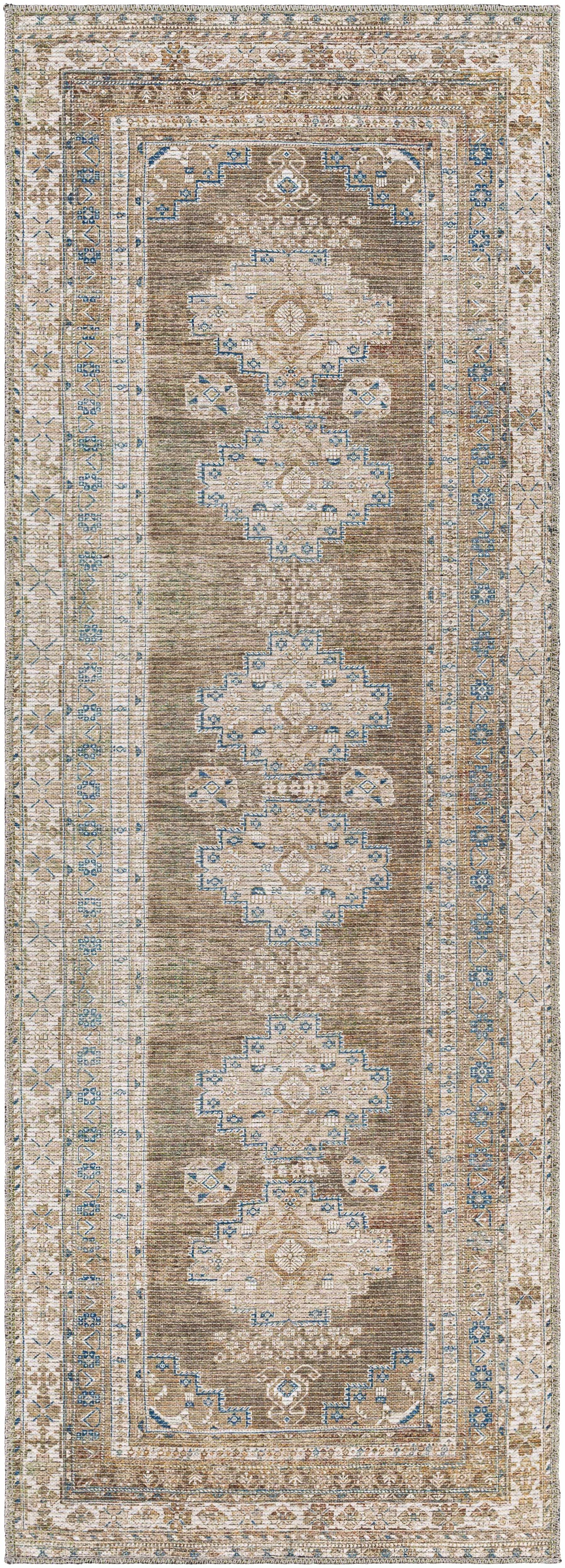 Baltinglass Washable Runner Rug 