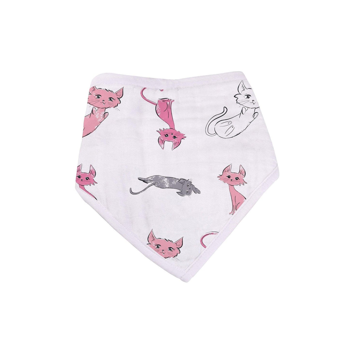 Dandelions Bamboo Bandana Bibs – 4-Pack, Absorbent & Eco-Friendly - Purekind Living