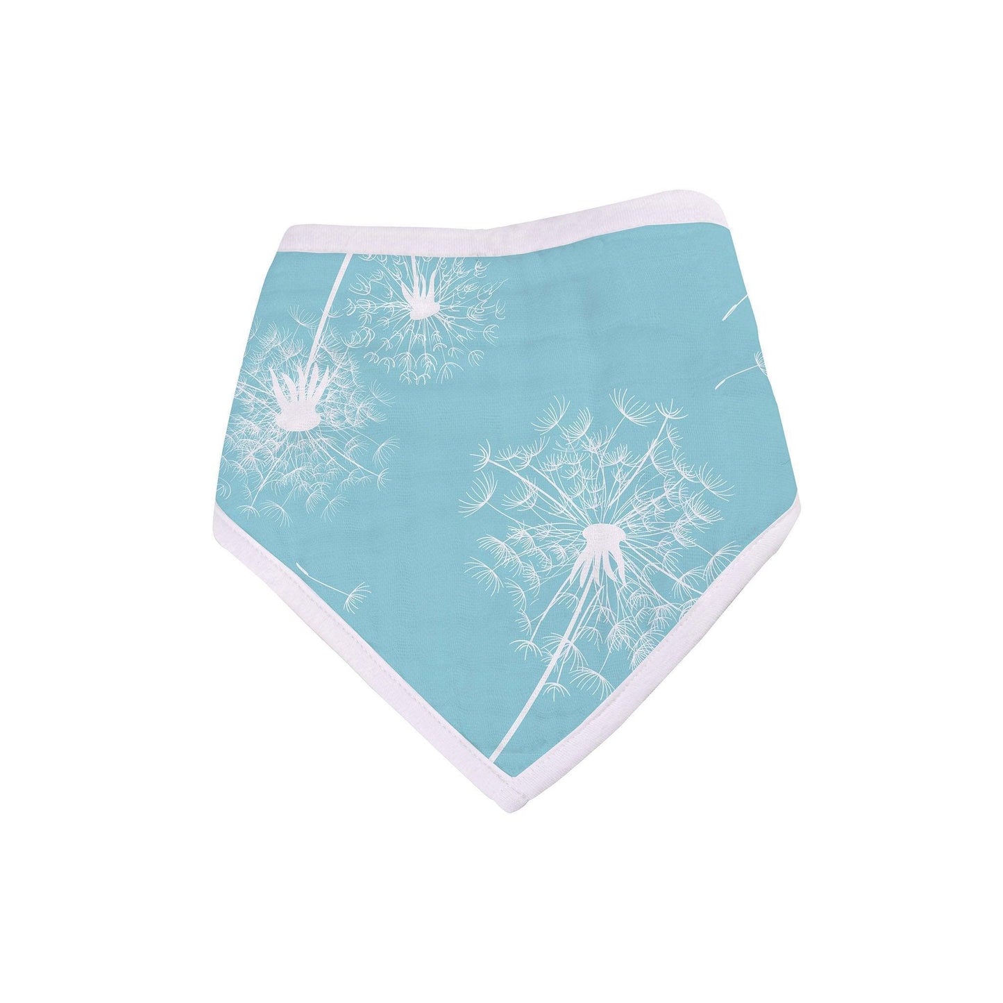 Dandelions Bamboo Bandana Bibs – 4-Pack, Absorbent & Eco-Friendly - Purekind Living